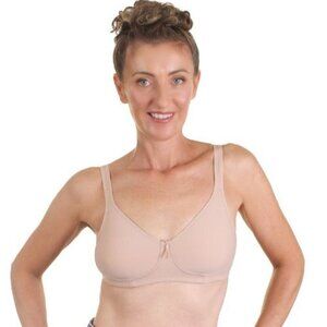Trulife 4030 Emily Seamless Mastectomy Bra Latte Size 42C